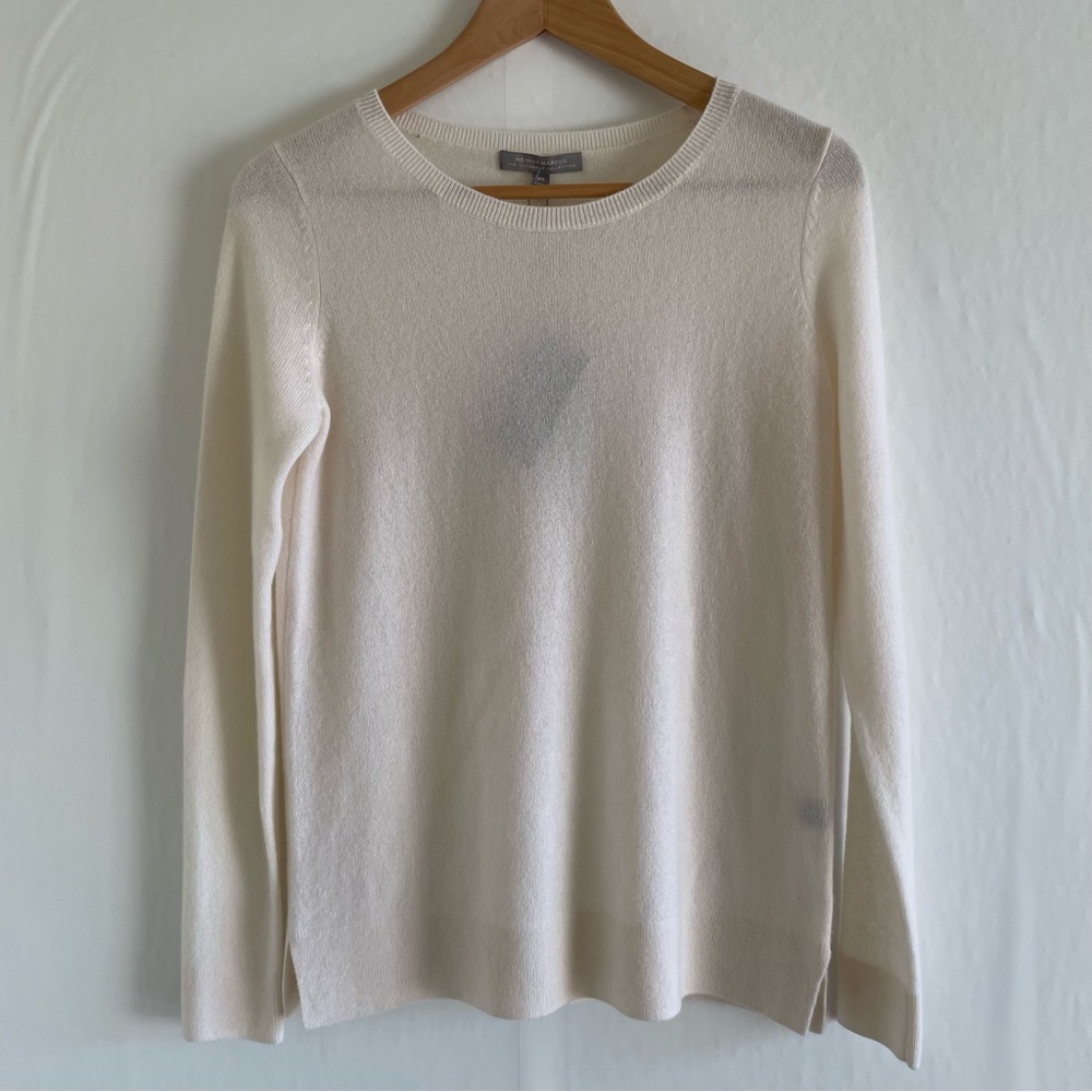 Neiman Marcus The Cashmere Collection White Long Sleeve Size XS